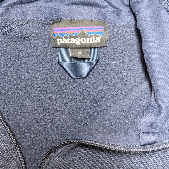 Patagonia Navy Fleece Vest (Size: Medium) - Picture 4 of 4